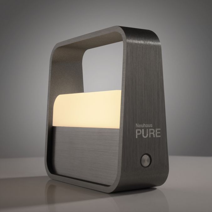 Paul Neuhaus Paul Neuhaus LED Tischleuchte Pure Go grau Akku Touch USB Bis zu 65% Rabatt