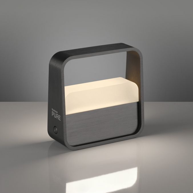 Paul Neuhaus Paul Neuhaus LED Tischleuchte Pure Go grau Akku Touch USB Bis zu 65% Rabatt