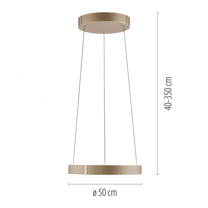 Paul Neuhaus Paul Neuhaus LED Pendelleuchte PURE E-Clipse bronce elektrisch e-LIFT Sonderangebot der Fabrik