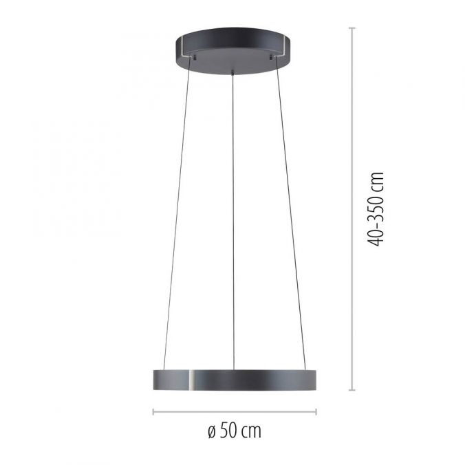 Paul Neuhaus Paul Neuhaus LED Pendelleuchte PURE E-Clipse grau elektrisch e-LIFT Bis zu 55% Rabatt