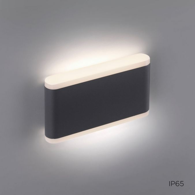 Paul Neuhaus LED Wandleuchte, Außenwandleuchte, IP65, ELSA, anthrazit Flash Sale