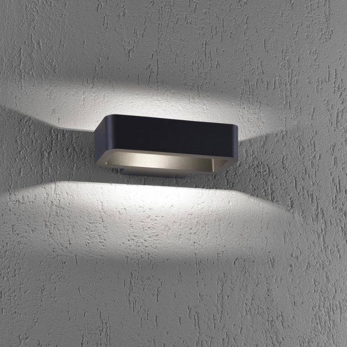 Paul Neuhaus LED-Außenwandleuchte, anthrazit, beidseitig beleuchtet, warmweiß, IP44 Osterangebot