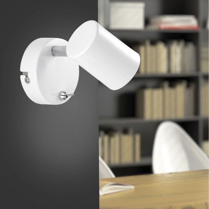 Paul Neuhaus LED-Wandleuchte, weiß, warmweiße Lichtfarbe, inkl. Kippschalter, modern Top Angebot