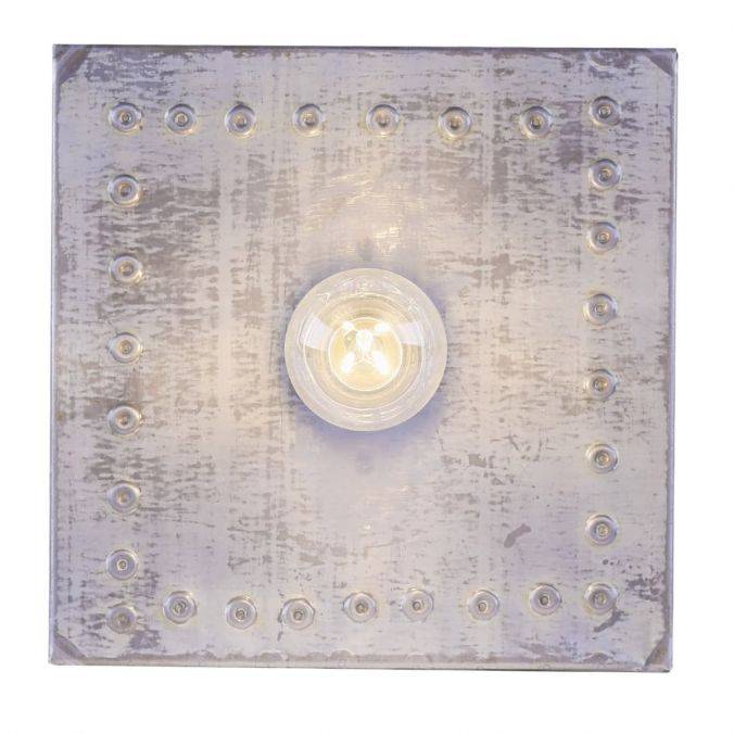 Paul Neuhaus Deckenleuchte, eisenfarben, quadratisch, Industrial-Stil, E27 Fassung Online Outlet