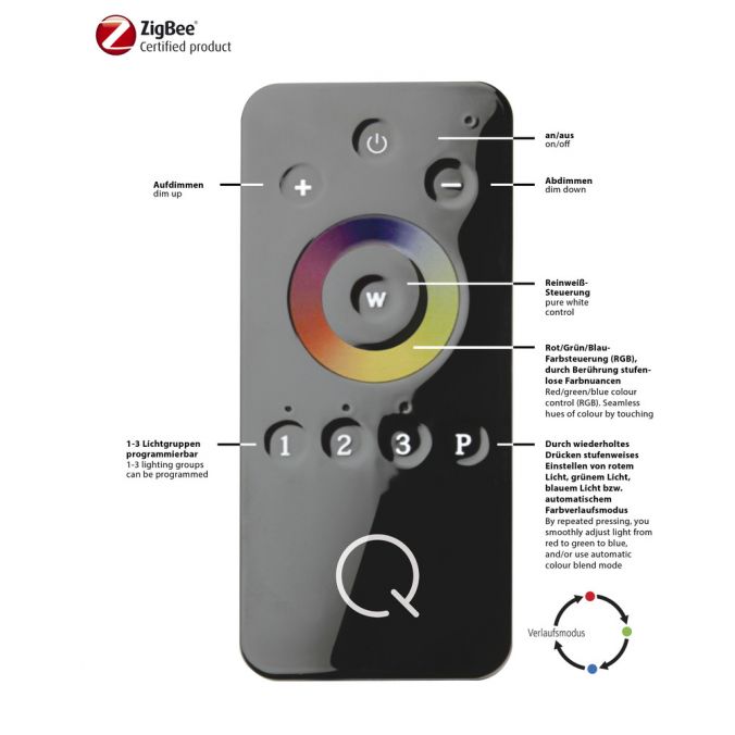 Paul Neuhaus Paul Neuhaus, Q-ERIK, LED- Außenleuchte, RGB, Smart-Home (Auslauf) Kostenlose Rückgabe