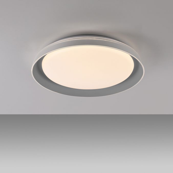 Paul Neuhaus LED Deckenleuchte grau D=43cm dimmbar Switchmo Memoryfunktion Letzte 3 Tage