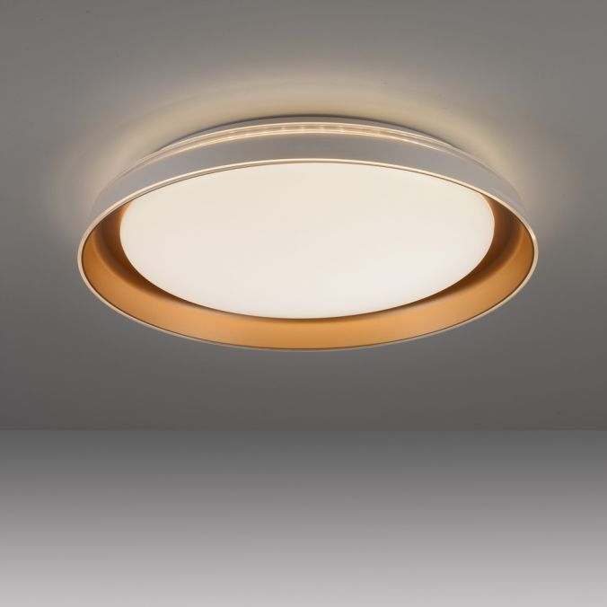 Paul Neuhaus LED Deckenleuchte messing matt dimmbar per Stwitchmo Memoryfunktion Letzte 2 Tage