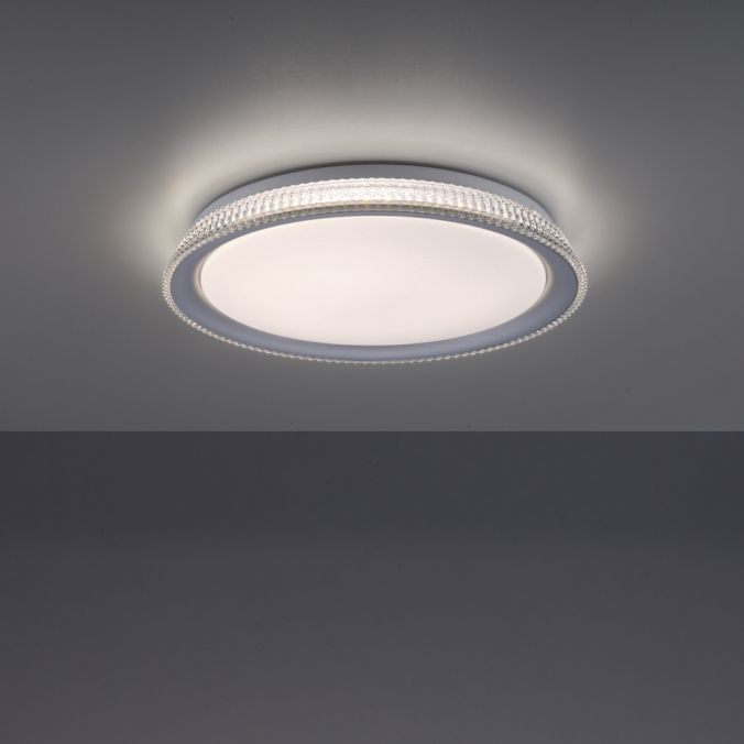 Paul Neuhaus LED Deckenleuchte, silber, rund, dimmbar, warmweiß, 3000K Bis zu 50% Rabatt