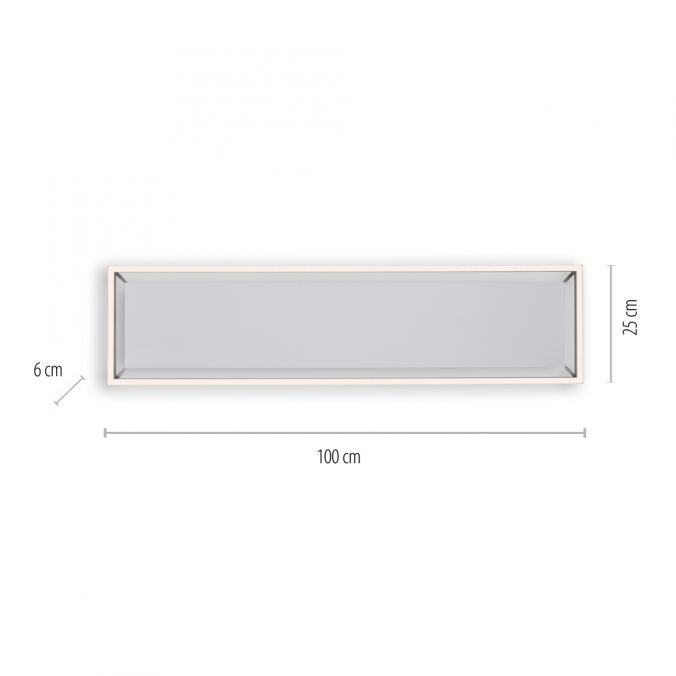 Paul Neuhaus Paul Neuhaus, Q-KAAN, LED Deckenleuchte, stahl, Smart Home Sonderangebot der Fabrik