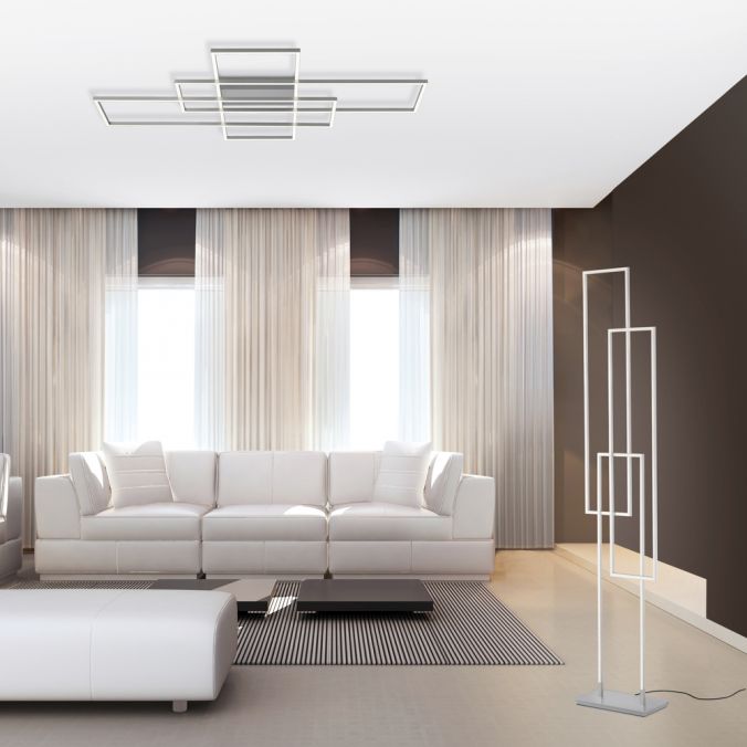 Paul Neuhaus Paul Neuhaus, Q-INIGO LED Stehleuchte, Lichtfarbensteuerung, Smart Home Riesige Rabatte