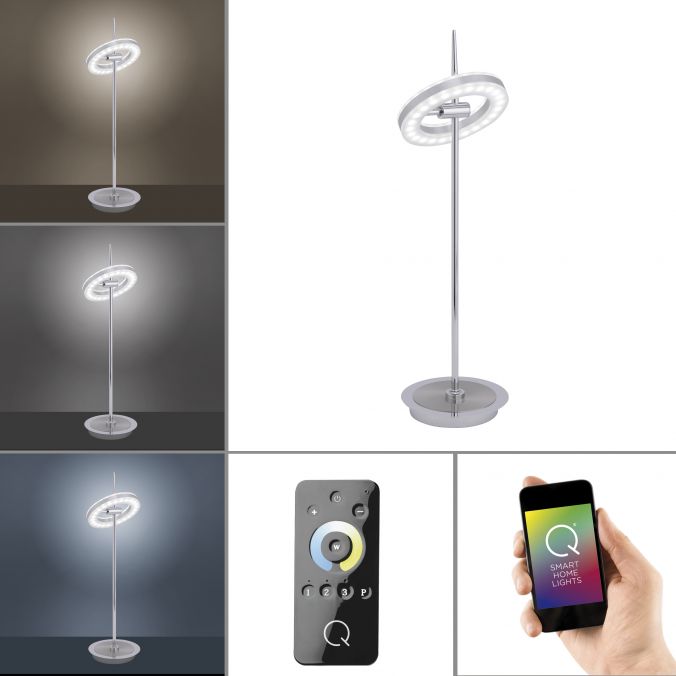 Paul Neuhaus Paul Neuhaus,Q-AMY, LED-Tischleuchte, CCT, dimmbar, Smart-Home(Auslauf) 50% Rabatt mit kostenlosem Versand