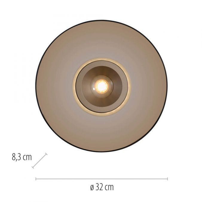 Paul Neuhaus Paul Neuhaus LED Deckenleuchte Pure Moon bronze Tronicdimmer im Angebot