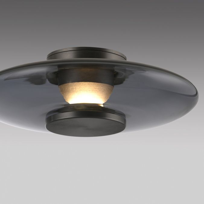 Paul Neuhaus Paul Neuhaus LED Wand-Deckenleuchte PURE Vitrum grau Tronicdimmer Meist gekauft