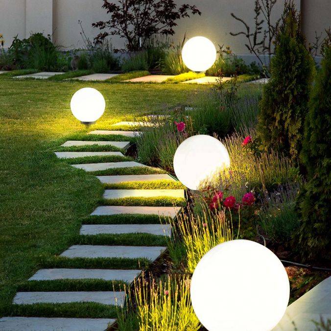 Paul Neuhaus Kugelleuchten, 2er-Set, Ø 30cm, Opalweiß, IP44, Gartenleuchte Top Angebot