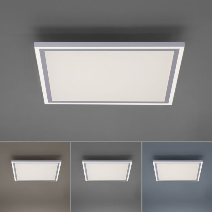Paul Neuhaus LED Panel, weiß, quadratisch, CCT Farbsteuerung, dimmbar, Fernbedienung Exklusive Angebote
