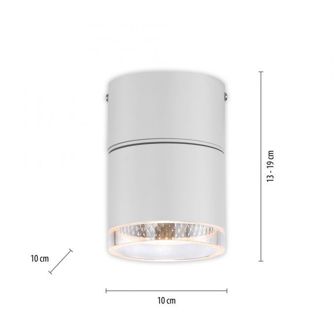 Paul Neuhaus Paul Neuhaus LED Deckenstrahler PURE-NOLA weiß 1 flammig drehbar dimmbar Riesige Ersparnisse