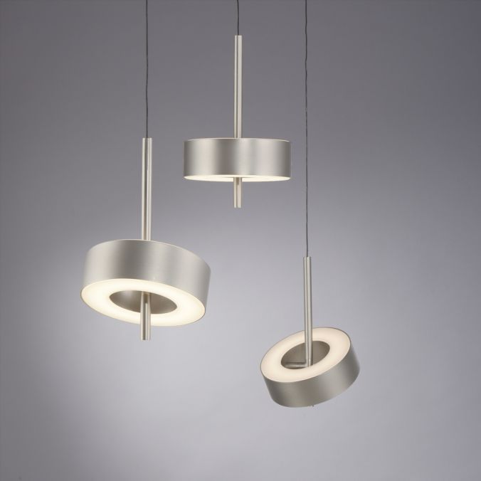 Paul Neuhaus Pendelleuchte Q-ROTATE 3 flammig aluminium höhenverstellbar Smart Home Super Sparpreis