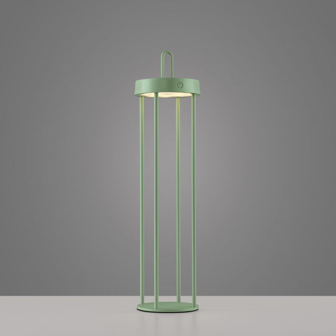 Paul Neuhaus LED Akkulampe Tischleuchte grün 50cm Touchdimmer IP44 Gartenleuchte Bis zu 50% Rabatt