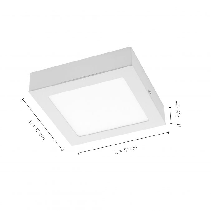 Paul Neuhaus LED-Einbauleuchte, weiß, quadratisch, warmweiß, dimmbar, blendfrei, modern Sonderangebot der Fabrik
