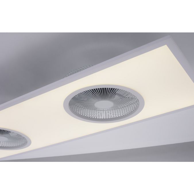 Paul Neuhaus LED Deckenleuchte Ventilator weiß Fernbedienung dimmbar warmweiß kaltweiß Super Rabatt