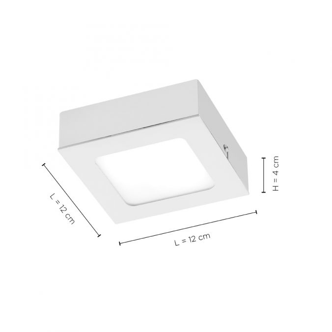 Paul Neuhaus LED-Einbauleuchte, weiß, quadratisch, inkl. Dimmfunktion, blendfrei, modern 50% Rabatt mit kostenlosem Versand