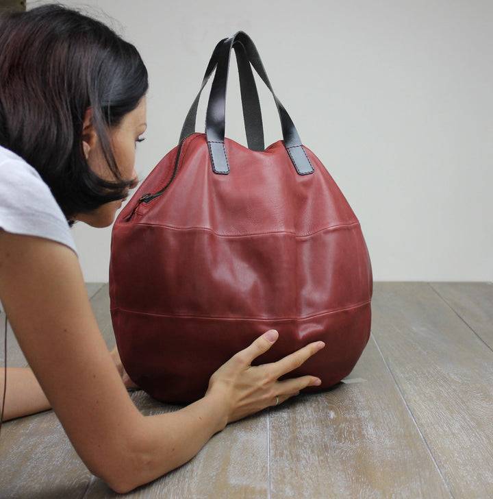 Philini Handtasche aus Anilinleder - Nataly Begrenztes Angebot