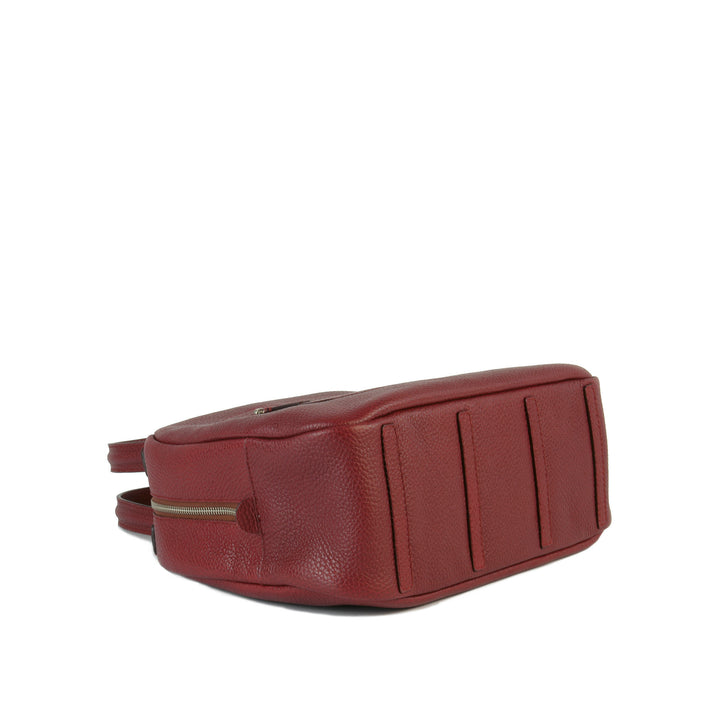 Philini Vintage-Handtasche in weinrot - Domi Online Shopping