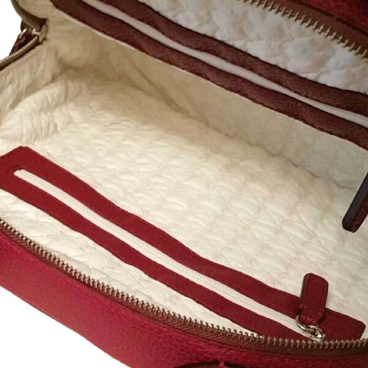 Philini Vintage-Handtasche in weinrot - Domi Online Shopping