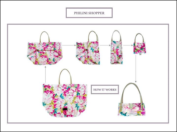 Philini Mini Flowers Shopper rot Discount Store für neue Produkte