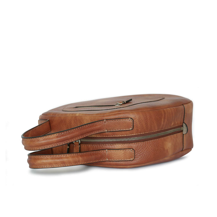 Philini Handtasche Vintagestyle in cognac Domi Outlet
