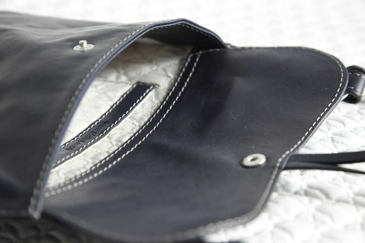 Philini Blaue Umhängetasche - Cowboy Sonderangebot