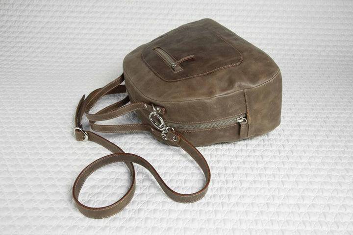 Philini Vintage-Handtasche in Cappuccino - Domi Neueste Stile