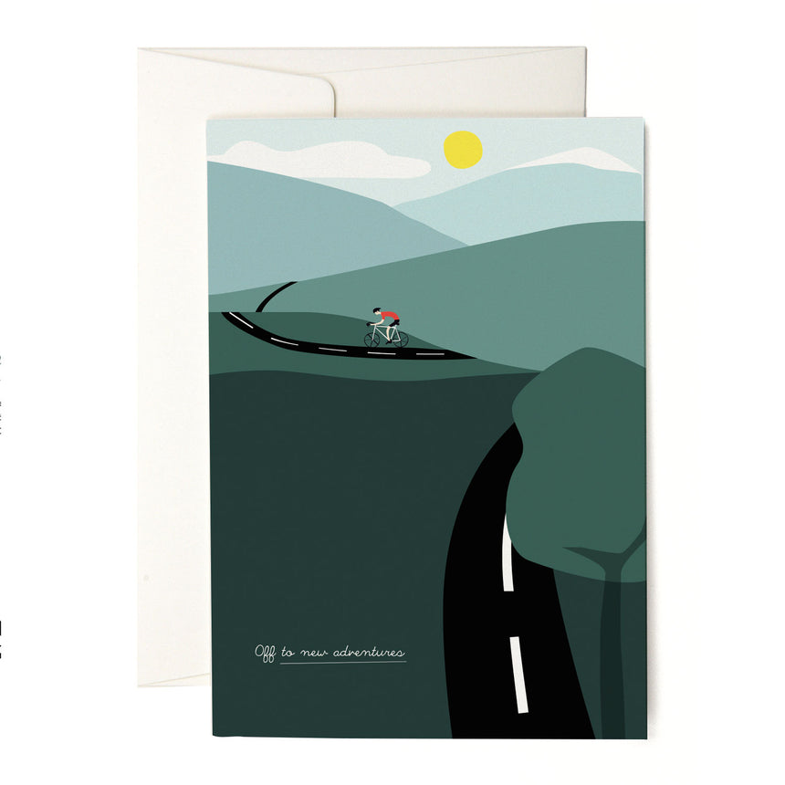 Pleased To Meet Cycling Grusskarte Black Friday