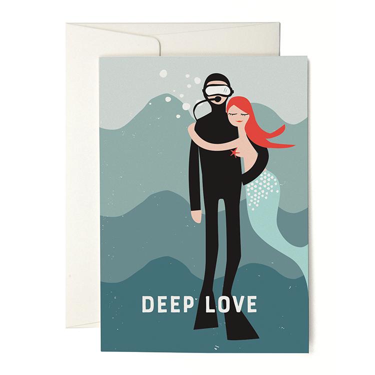 Pleased To Meet Deep Love Grusskarte Pleased To Meet Deep Love Grusskarte