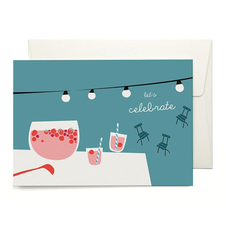 Pleased To Meet Let's Celebrate Grusskarte Valentinstagsangebot