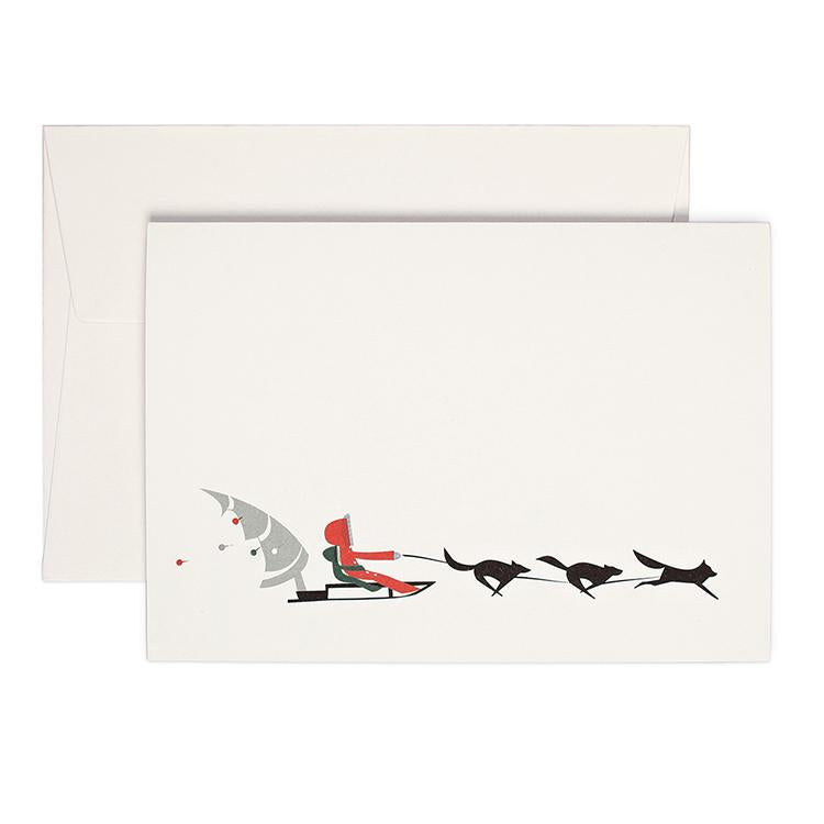 Pleased To Meet Sleigh Ride Grusskarte Blitzangebot