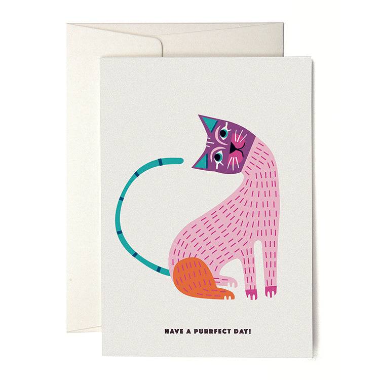 Pleased To Meet VIVA Cat Grusskarte Saisonale Angebote