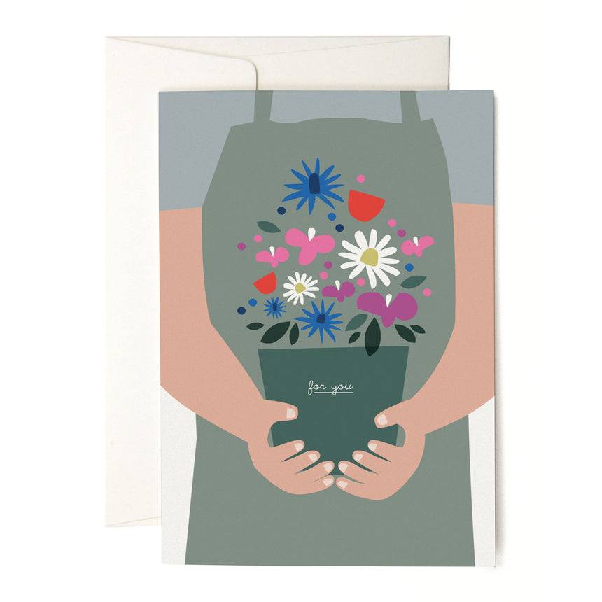 Pleased To Meet Flower Pot Grusskarte Riesige Ersparnisse
