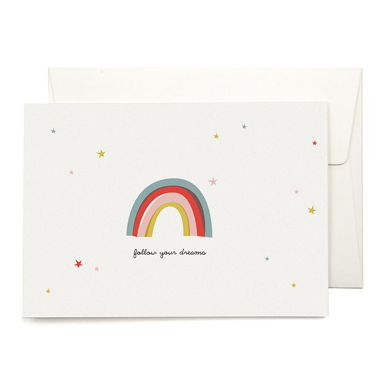 Pleased To Meet Rainbow Grusskarte Letzte 3 Tage