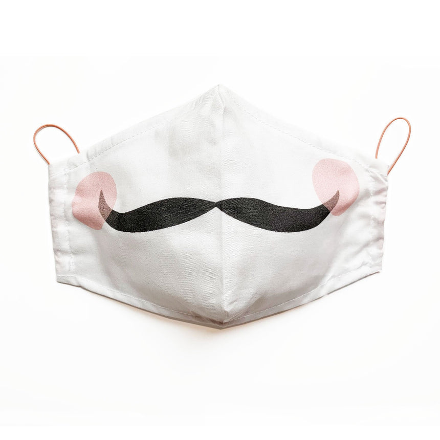 Pleased To Meet Moustache Mask Neueste Stile