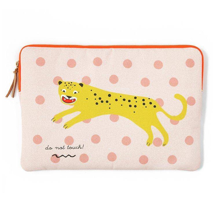 Pleased To Meet Leopard 13" Laptop Sleeve Osterangebot