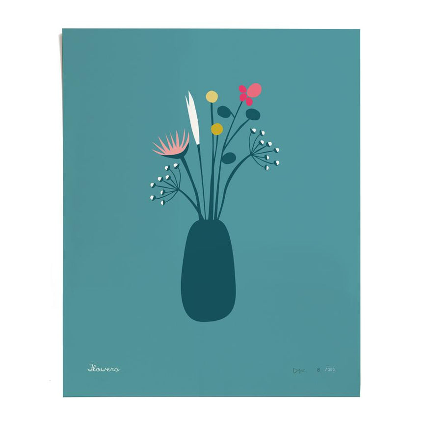 Pleased To Meet Flowers, Druck, ltd. 250 Begrenzte Freigabe
