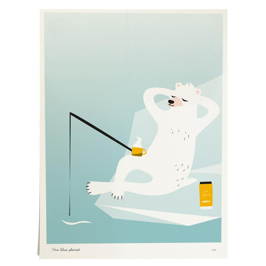Pleased To Meet Polar Bear, Druck, ltd. 250 Letzter Tag