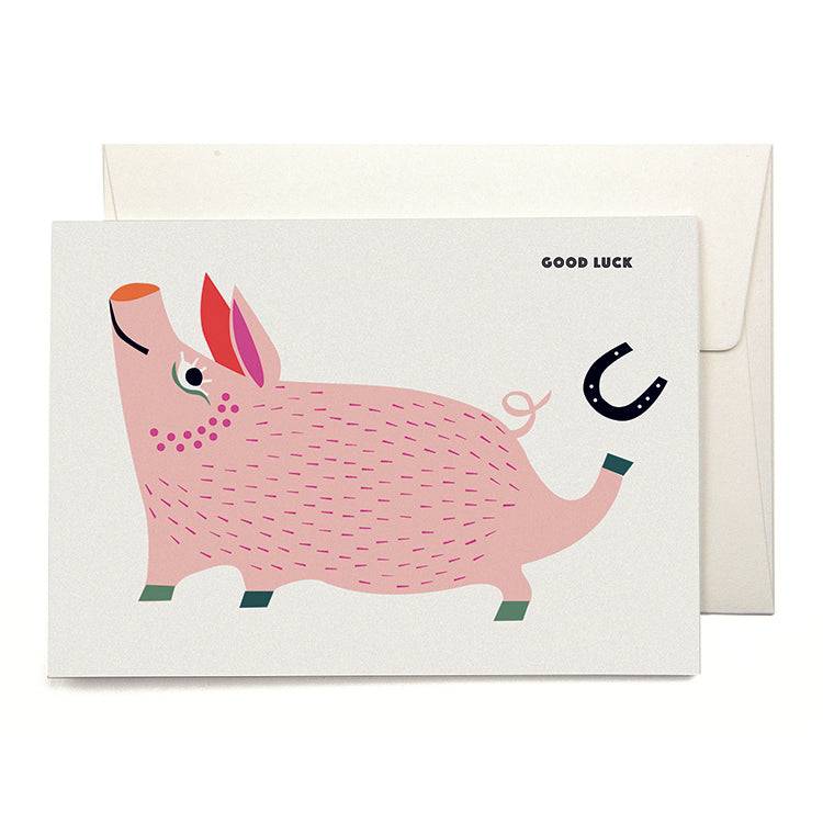Pleased To Meet VIVA Pig Grusskarte Günstig kaufen