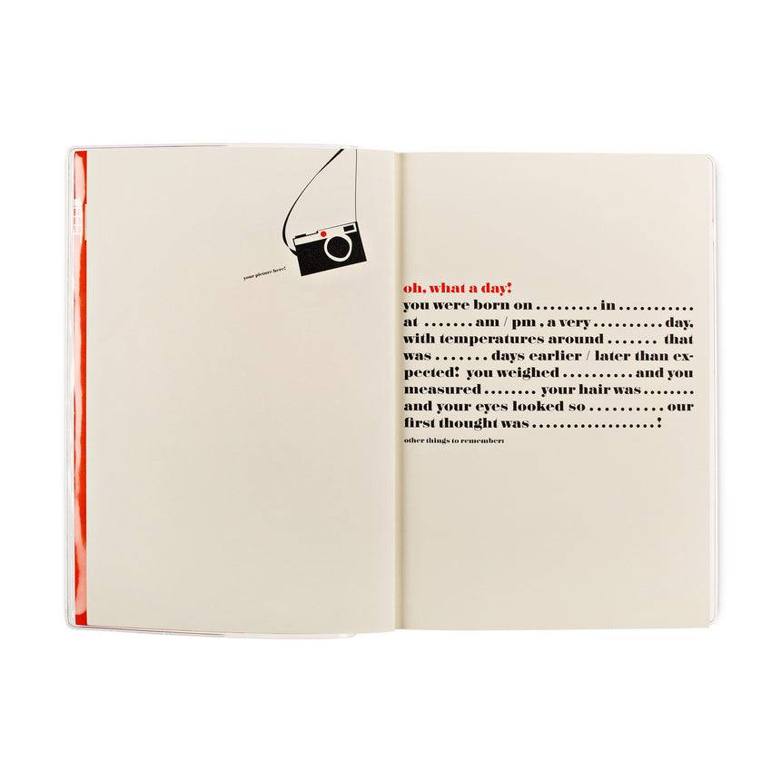 Pleased To Meet Baby Journal (gold), englisch Begrenztes Angebot