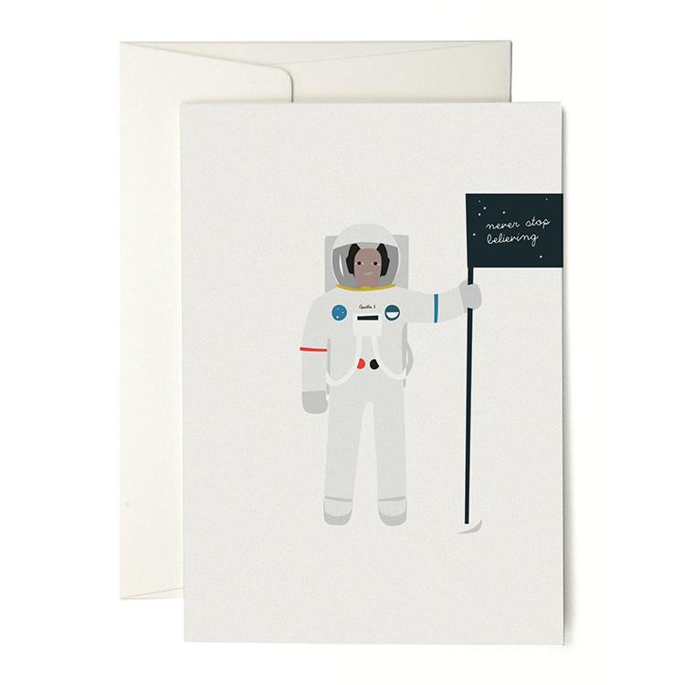 Pleased To Meet Astronaut Grusskarte Online Shopping