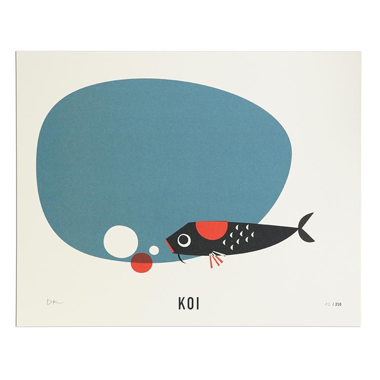 Pleased To Meet Koi, Druck, ltd. 250 Vatertagsangebot
