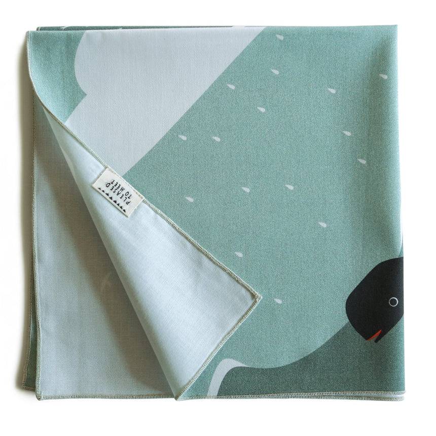 Pleased To Meet Life at Sea Tuch, olive Super Sparpreis