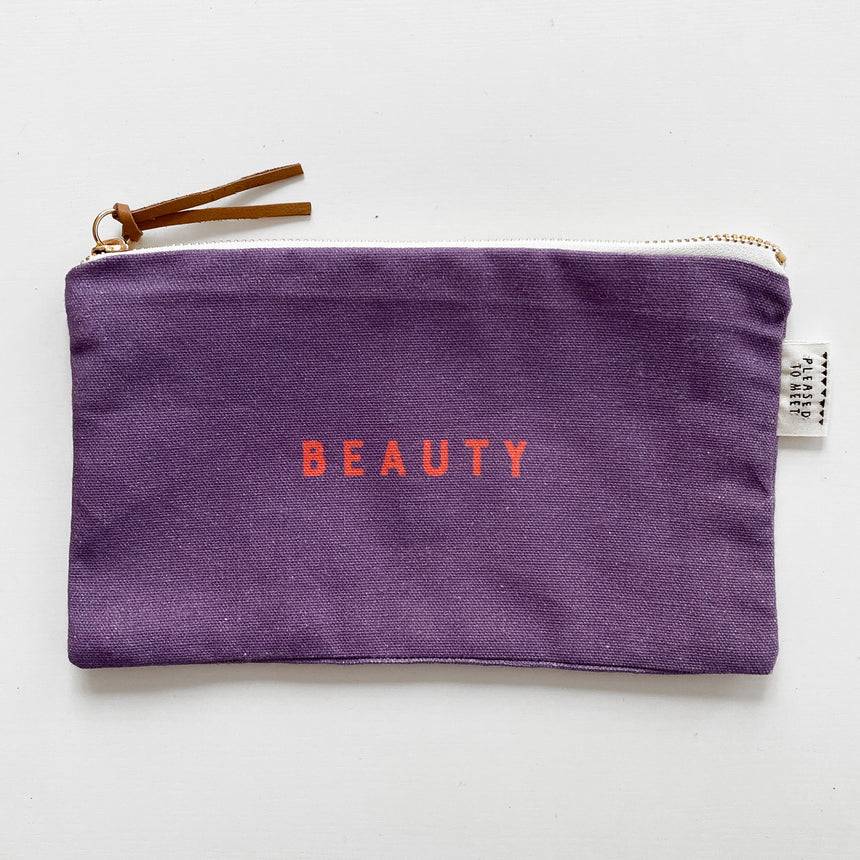 Pleased To Meet COLOURS Beauty Large Purse