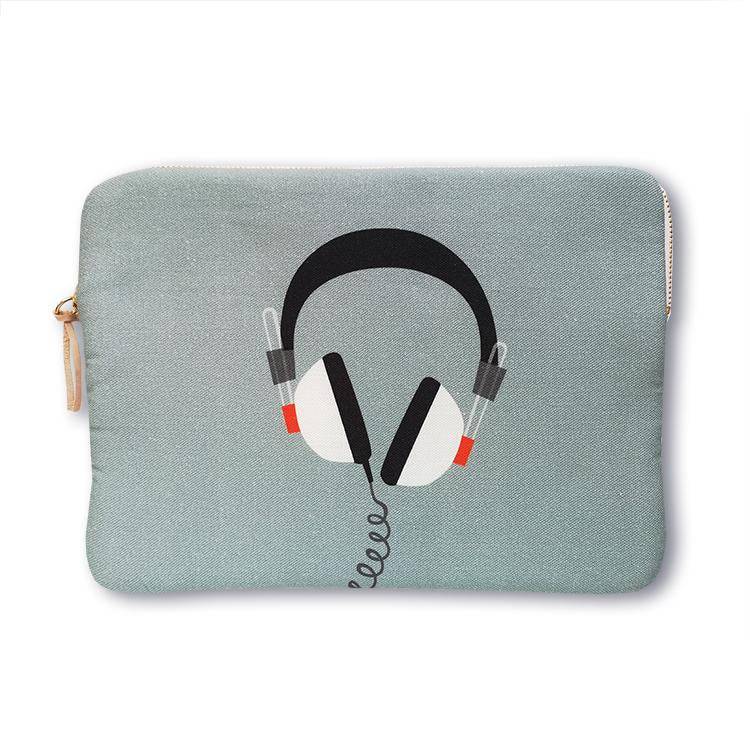 Pleased To Meet Headset, 10" ipad Sleeve Vierteljährliche Förderung